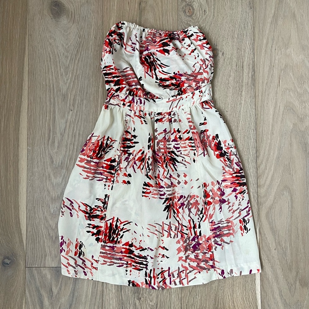 Open back bow dress